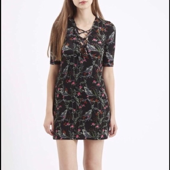 Moving Sale 🎉 Topshop Floral Forest dress