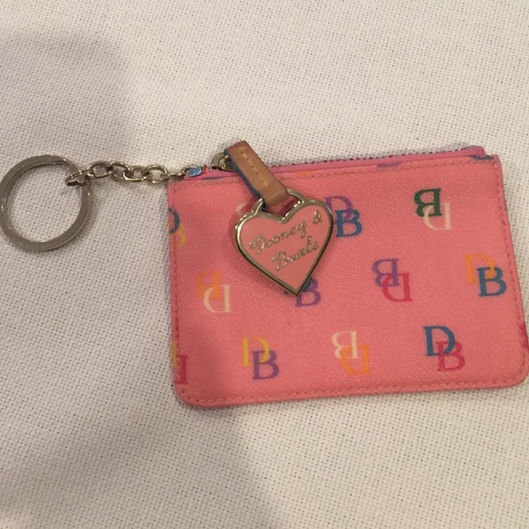 Dooney and Burke keychain card holder