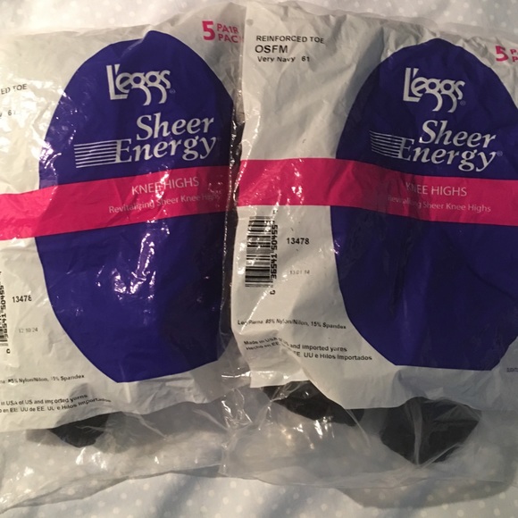 L'eggs new sheer knee high sticking