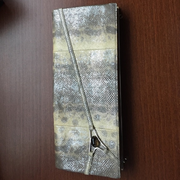 Sergio Rossi Python clutch