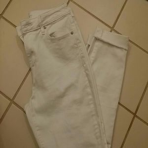 Ann Taylor/loft white jeans