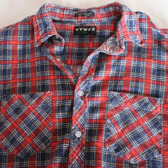 Soft Flannel Button-Up - Picture 2 of 4