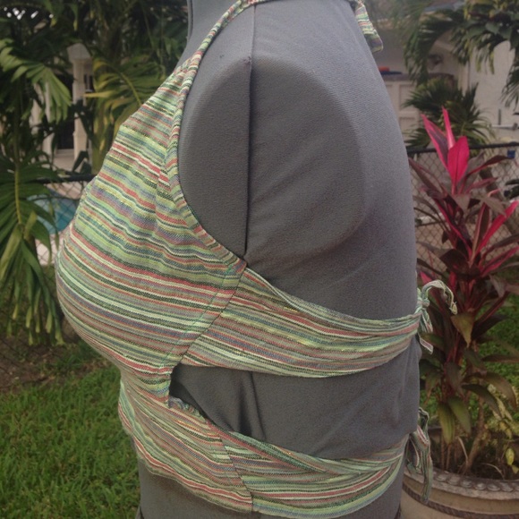 Fun Funky Halter Top - Picture 2 of 4