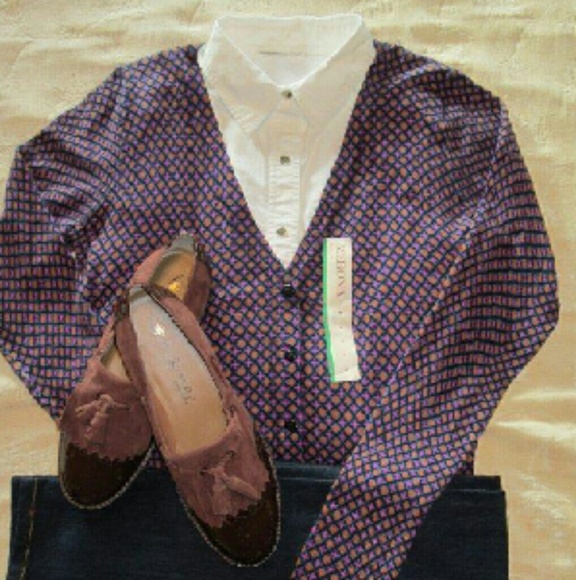 Cardigan Sweater Sz M NWT - Picture 2 of 2