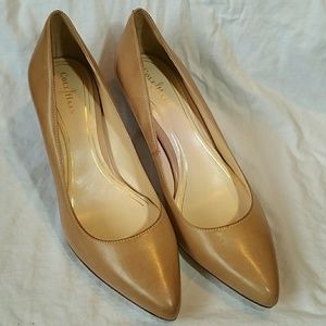 Final reduction! NWOT Cole Haan Bethany tan heels