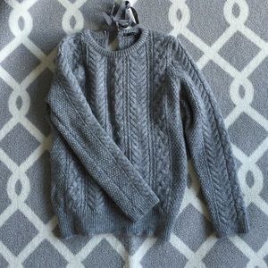 Gray sweater