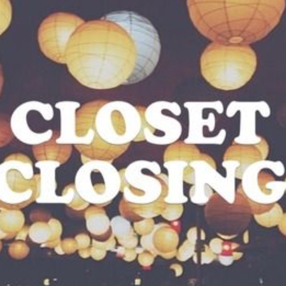 Closet closed until Dec 26