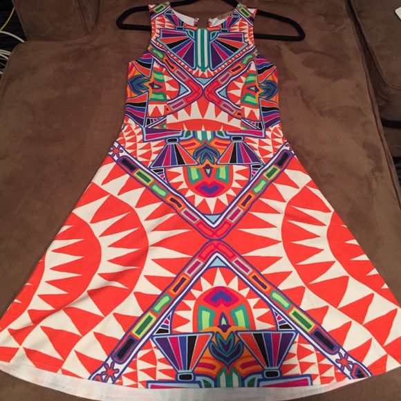 Mara Hoffman colorful print dress