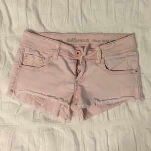 Dollhouse pink shorts