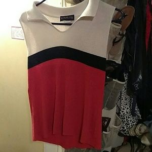 Sleeveless sweater