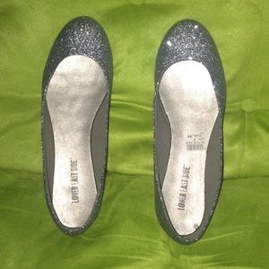 Silver gray flats