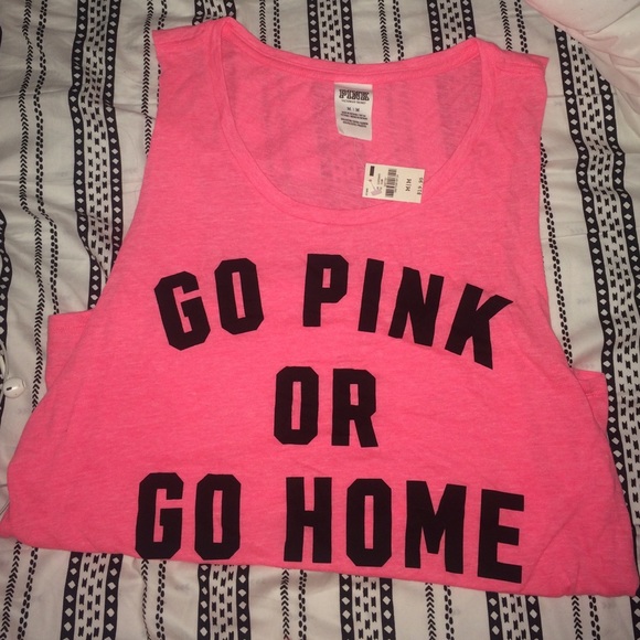 VS PINK muscle tee