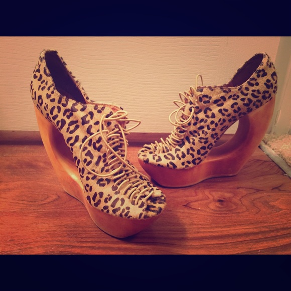 Jeffrey Campbell leopard heels