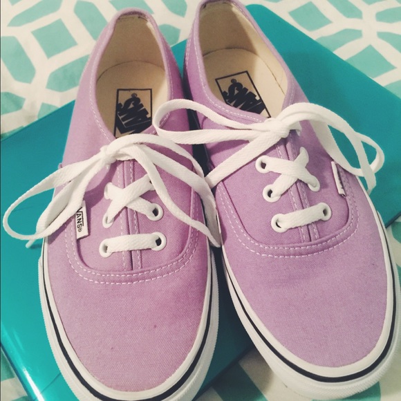 brand new light purple vans