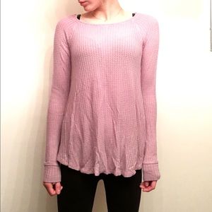 Pale purple sweater