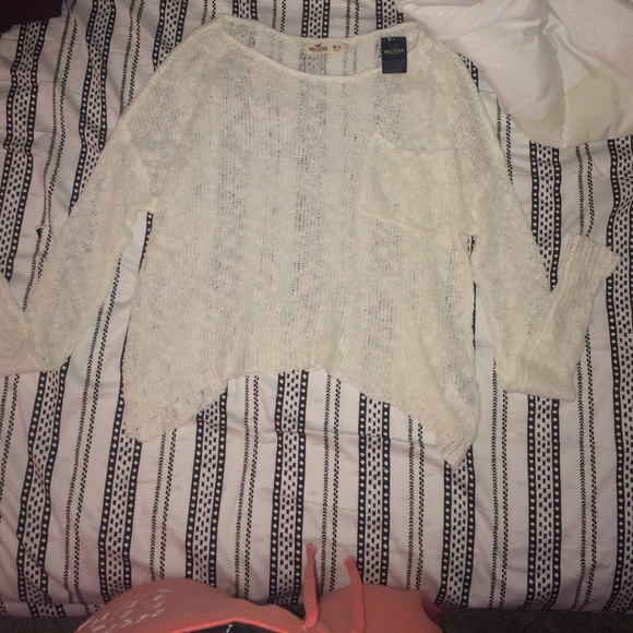 HCO off white see through top!