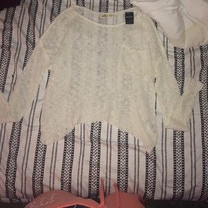 HCO off white see through top!