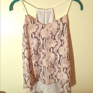 Express tank blouse