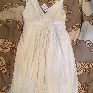 Polka dot lace dress