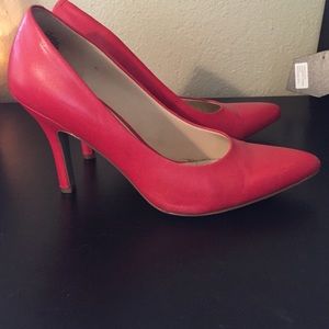 Red Stilettos from Nine West.