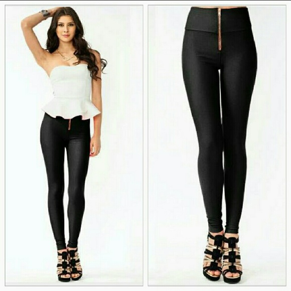 Pants - Last pair! High waisted leggings (NWOT)