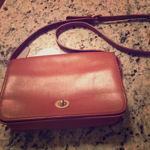 Vintage Coach Leather Crossbody