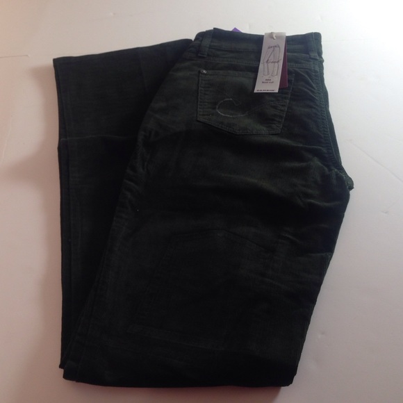 CAMBIO NORAH DK GREEN CORDUROYS