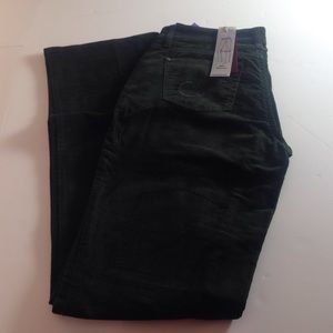 CAMBIO NORAH DK GREEN CORDUROYS