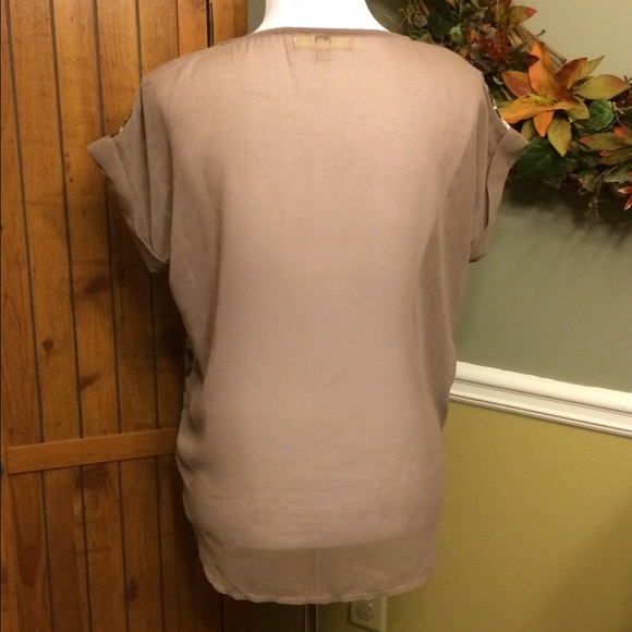 Leopard Sequined Top - Picture 2 of 3