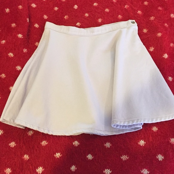 American Apparel Dresses & Skirts - Lavender purple American Apparel denim skirt