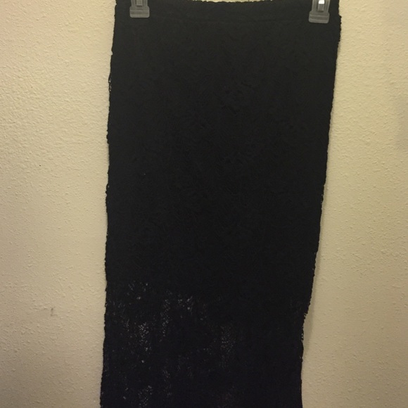***on hold****Lace maxi skirt