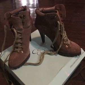 Women Lace-up Boots. Jessica Simpson.