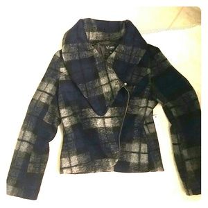 ☇SALE☇Super cozy plaid wool coat