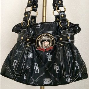 Betty Boop shoulder handbag