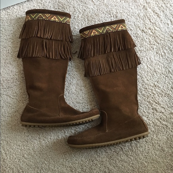 Minnetonka tall boots