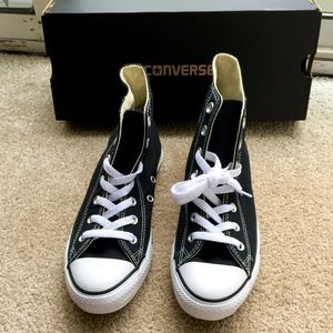 BLACK CONVERSE (HIGH TOP) WOMEN/MEN