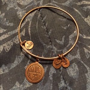 gold bracelet Alex & Ani