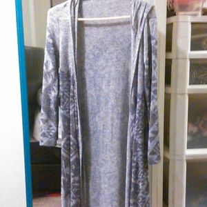 Gray over shirt