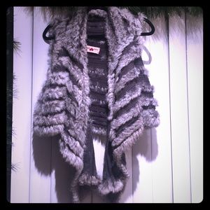 Rabbit Fur Vest