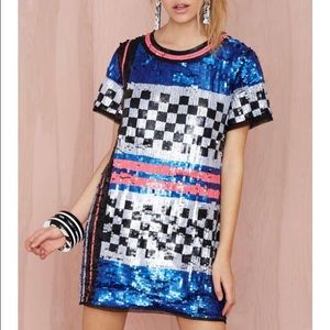 Nasty Gal Oddity Sequin Dress FOR NEW YEARS