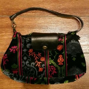 Colorful Longchamp Paris handbag