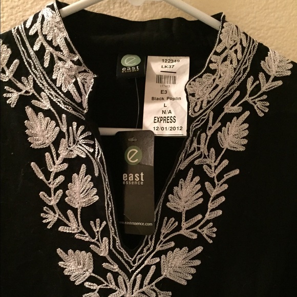 NWT Black kurti tunic