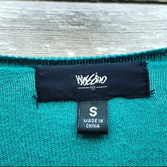 Turquoise Striped Sweater - Picture 3 of 4