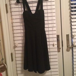 black Bebe dress