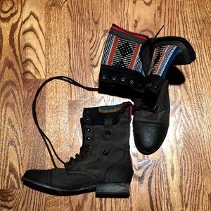 Steve Madden combat boots