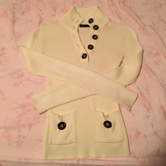Cream sweater