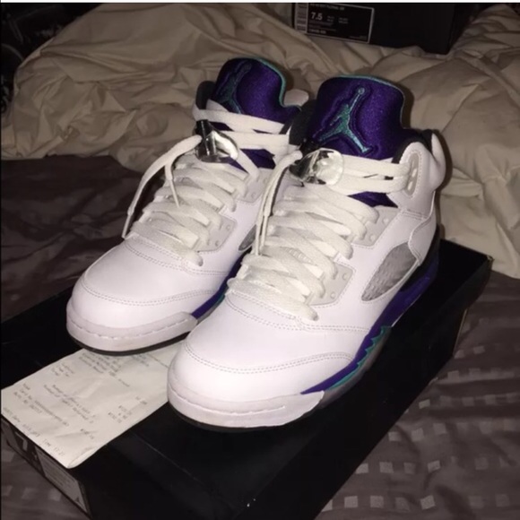 Jordan 5 Retro Grape 7Y VNDS