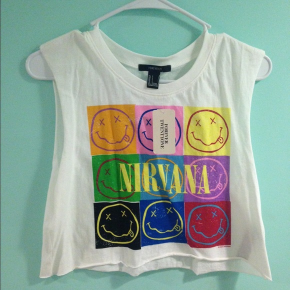 Nirvana crop top