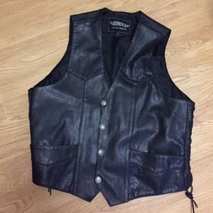 Vest real leather