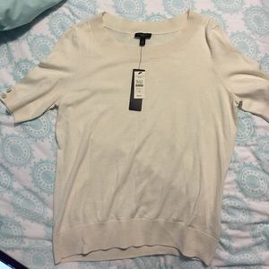 Talbots NWT Cream Sweater